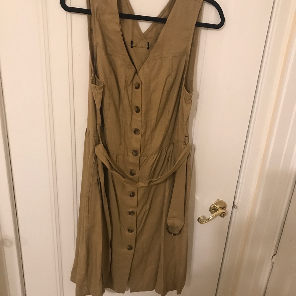 Button down dress